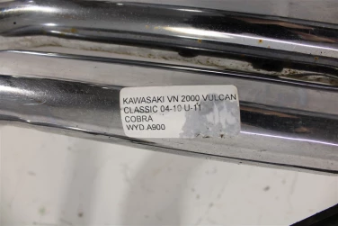 Wydech koŃcowy tŁumik kawasaki vn 2000 vulcan classic 04-10 cobra u-11