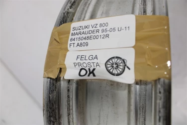 Felga koŁo tyŁ suzuki vz 800 marauder 95-05 felga prosta ok u-11 6415048e0012r