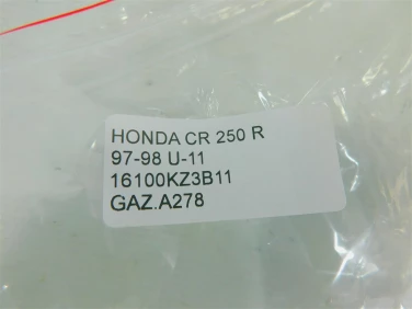 GaŹnik gaŹniki silnik honda cr 250 r 97-98 u-11 16100kz3b11