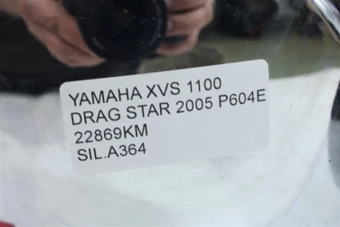 Silnik engine yamaha xvs 1100 drag star 2005 22869km p604e