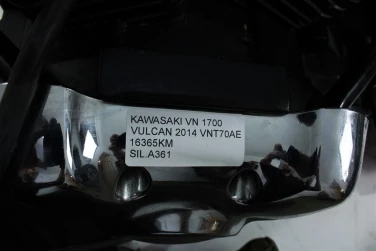 Silnik engine kawasaki vn 1700 vulcan 2014 16365km vnt70ae