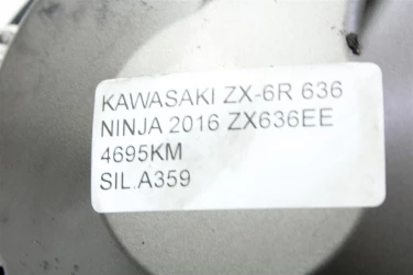 Silnik engine kawasaki zx-6r 636 ninja 2016 4695km zx636ee