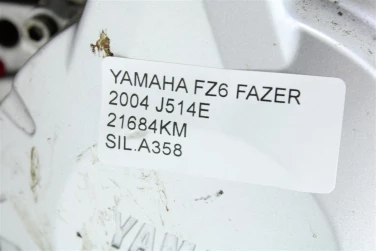 Silnik engine yamaha fz6 fazer 2004 21684km j514e