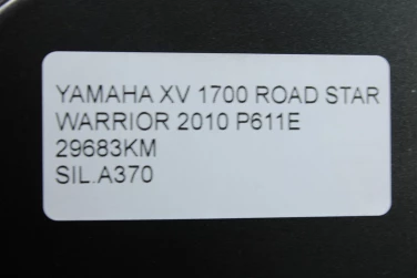 Silnik engine yamaha xv 1700 road star warrior 2010 29683km p611e