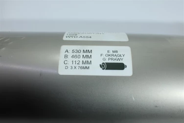 Wydech koŃcowy tŁumik bsm future tuning akcesoryjny 1028