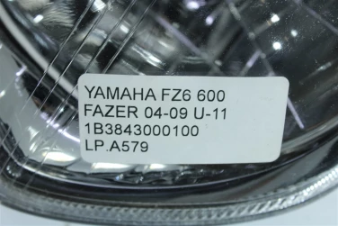 Lampa reflektor przÓd yamaha fz6 600 fazer 04-09 u-11 1b3843000100
