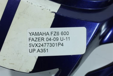 Uchwyt pasaŻera rĄczka yamaha fz6 600 fazer 04-09 u-11 5vx2477301p4