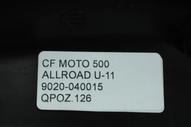 Nadkole poszerzenie plastik cf moto 500 allroad u-11 9020-040015