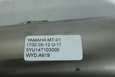 Wydech koŃcowy tŁumik yamaha mt-01 1700 05-12 5yu147103000