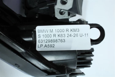 Lampa reflektor przÓd bmw m 1000 r km3 s 1000 r k63 24-26 u-11 63129898763