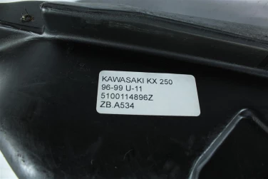 Zbiornik paliwa bak kawasaki kx 250 96-99 u-11 5100114896z