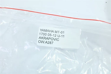 OsŁona wydech tŁumik yamaha mt-01 1700 05-12 akrapovic