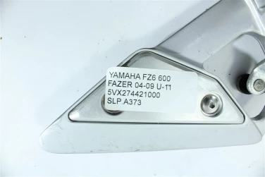 Set podnÓŻek lewy przÓd yamaha fz6 600 fazer 04-09 5vx274421000