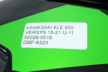 Owiewka bok boczna prawa kawasaki kle 650 versys 15-21 55028-0516