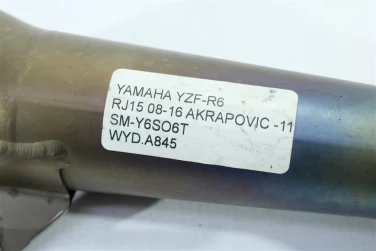 Wydech koŃcowy tŁumik yamaha yzf-r6 rj15 akrapovic 08-16 sm-y6so6t