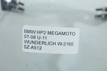 Szyba owiewka przÓd bmw hp2 megamoto 07-08 wunderlich w-2160