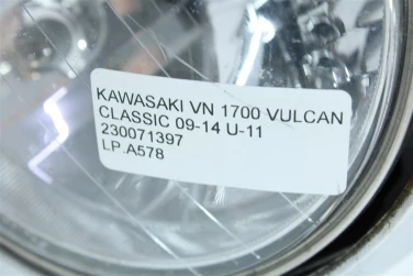 Lampa reflektor przÓd kawasaki vn 1700 vulcan classic 09-14 230071397