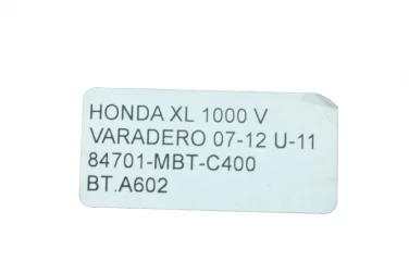 BŁotnik tyŁ tylny honda xl 1000 v varadero 07-12 u-11 84701-mbt-c400