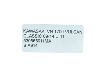 Siedzenie kanapa fotel kawasaki vn 1700 vulcan classic 09-14 u-11 530665011ma