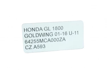 Czacha czasza owiewka przÓd honda gl 1800 goldwing 01-16 u-11 64255mca000za