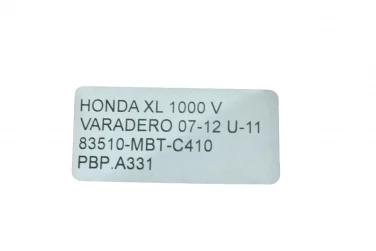 Pokrywa bok boczna prawa honda xl 1000 v varadero 07-12 u-11 83510-mbt-c410