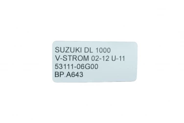 BŁotnik przÓd przedni suzuki dl 1000 v-strom 02-12 u-11 53111-06g00