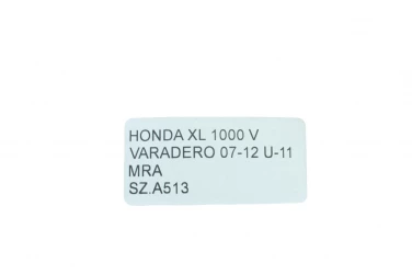 Szyba owiewka przÓd honda xl 1000 v varadero 07-12 u-11 mra