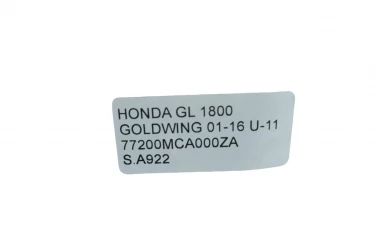 Siedzenie kanapa fotel honda gl 1800 goldwing 01-16 u-11 77200mca000za