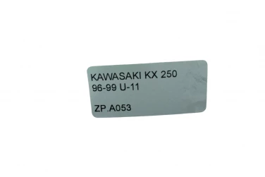 Plastiki owiewki zestaw kawasaki kx 250 96-99 u-11