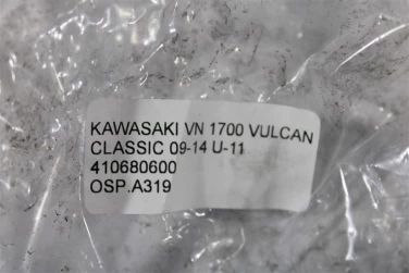 OŚ koŁa przÓd przednia kawasaki vn 1700 vulcan classic 09-14 u-11 410680600