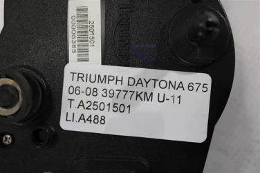 Licznik prĘdkoŚciomierz triumph daytona 675 06-08 u-11 39777km t.a2501501