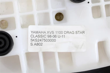 Siedzenie kanapa fotel yamaha xvs 1100 drag star classic 98-06 u-11 5ks247503000