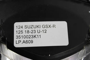 Lampa reflektor przÓd suzuki gsx-r 125 18-23 u-12 3510023k11