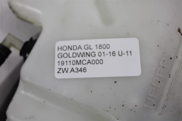 Zbiorniczek wody pŁynu honda gl 1800 goldwing 01-16 u-11 19110mca000