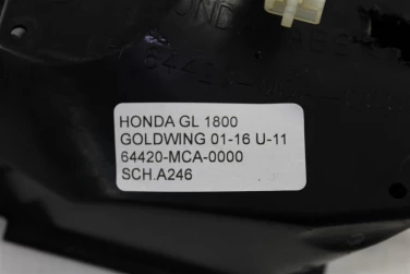 Schowek plastik honda gl 1800 goldwing 01-16 u-11 64420-mca-0000