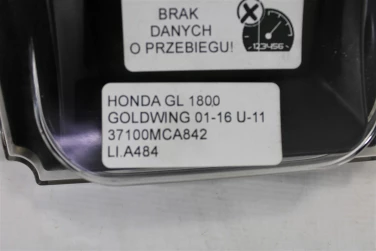 Licznik prĘdkoŚciomierz honda gl 1800 goldwing 01-16 u-11 37100mca842