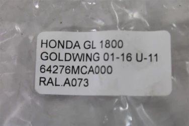 Rura dolot airbox lewa honda gl 1800 goldwing 01-16 u-11 64276mca000