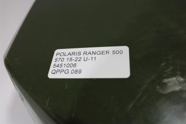 Plastik przÓd owiewka polaris ranger 500 570 15-22 u-11 5451006