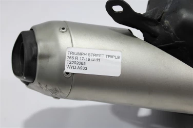 Wydech koŃcowy tŁumik triumph street triple 765 r 17-19 u-11 t2202065