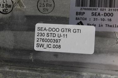 Intercooler chŁodnica sea-doo gtr gti 230 std u-11 276000397