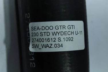 WĄŻ przewÓd sea-doo gtr gti 230 std wydech u-11 274001612