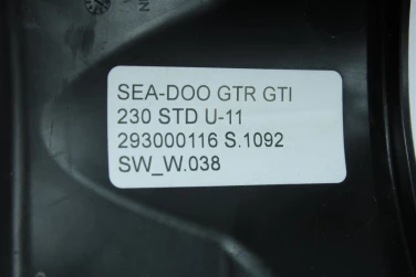 WypeŁnienie plastik sea-doo gtr gti 230 std u-11 293000116