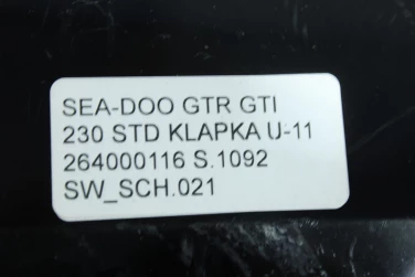 Schowek sea-doo gtr gti 230 std klapka u-11 264000116
