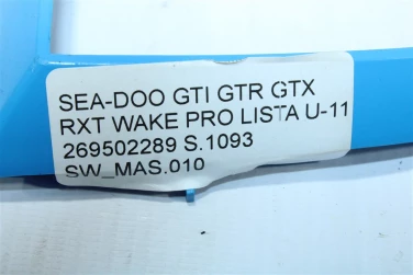 Maska pokrywa sea-doo gti gtr gtx rxt wake pro lista u-11 269502289