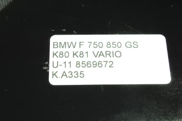 Kufer kufry tyŁ bmw f 750 850 gs k80 k81 vario u-11 8569672