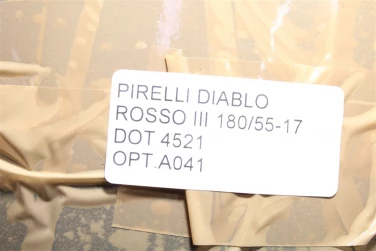 Opona tylna tyŁ pirelli diablo rosso iii 180/55-17 dot 4521
