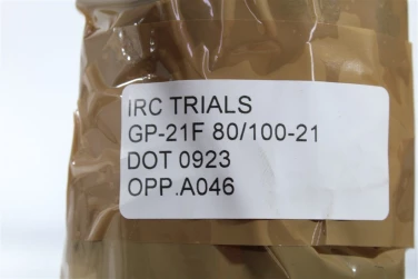 Opona przednia przÓd irc trials gp-21f 80/100-21 dot 0923