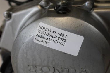 Silnik engine honda xl 650v transalp 2006 49588km rd10e