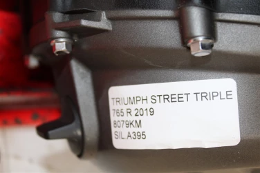 Silnik engine triumph street triple 765 r 2019 8079km