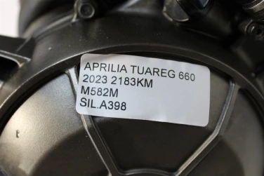 Silnik engine aprilia tuareg 660 2023 2183km m582m